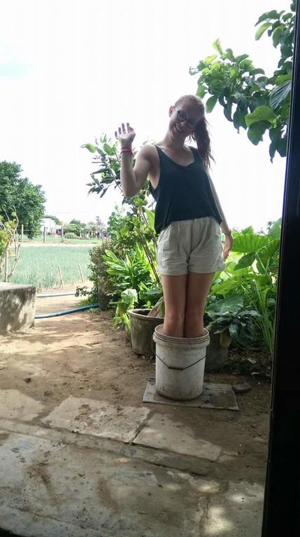 Green House Homestay Hoi An Exteriör bild